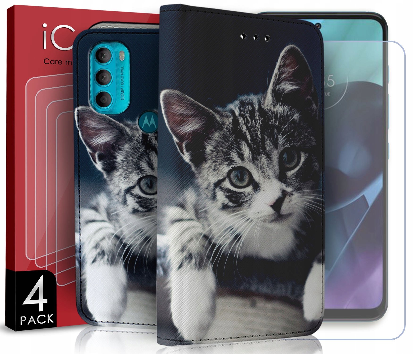 Motorola Flap puzdro pre Moto G71 5G Multi -Colored Telefónový kryt