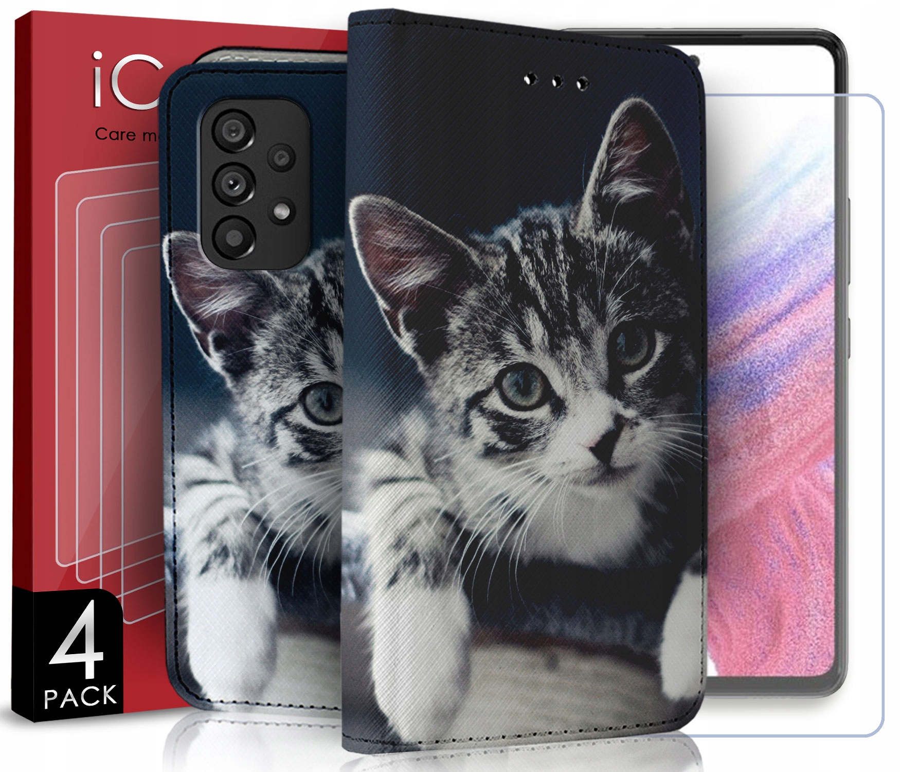 Samsung Flap puzdro pre Galaxy A53 A53 5G viacfarebný telefónny puzdro