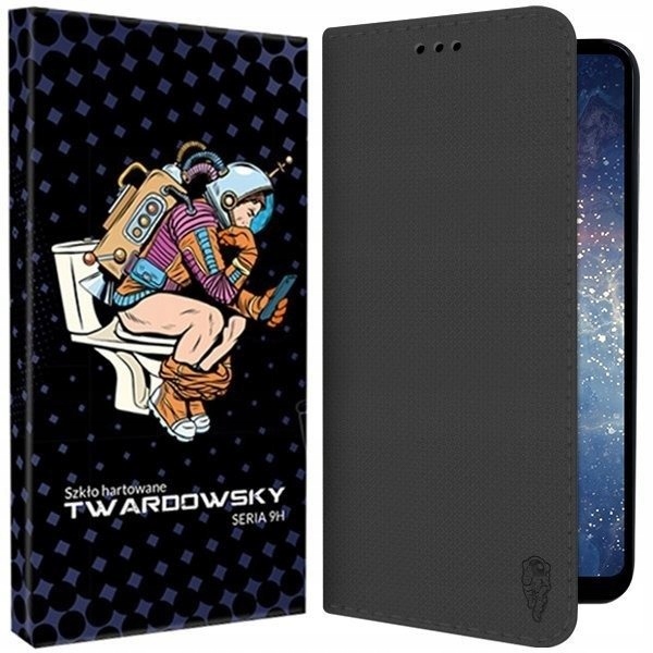 Puzdro Twardowsky Flap pre mi8 lite / mi 8 lite čierna