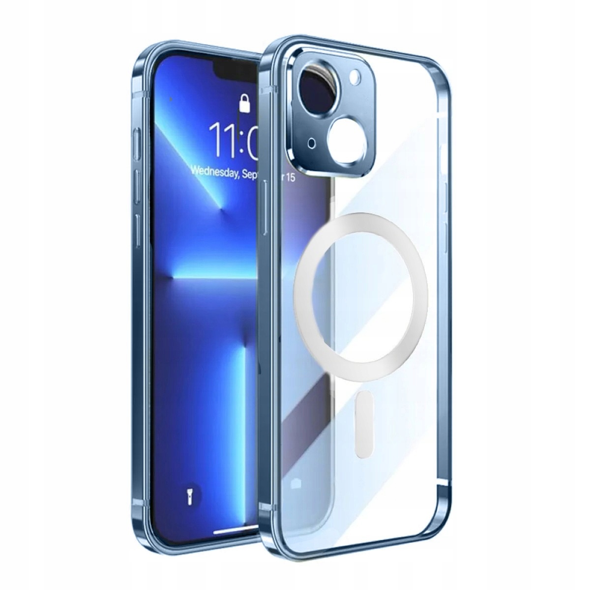 Ráme (nárazník) Supero pre iPhone 14 Plus Magsafe Bumper Blue