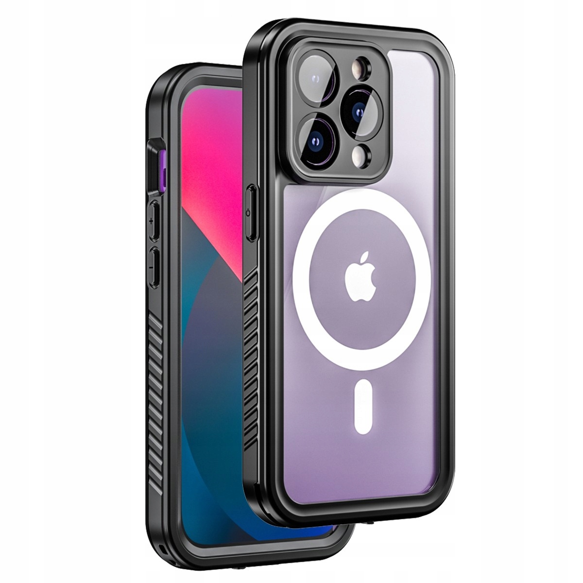 Vodotesné puzdro Super pre iPhone 14 Pro Witerproof Black