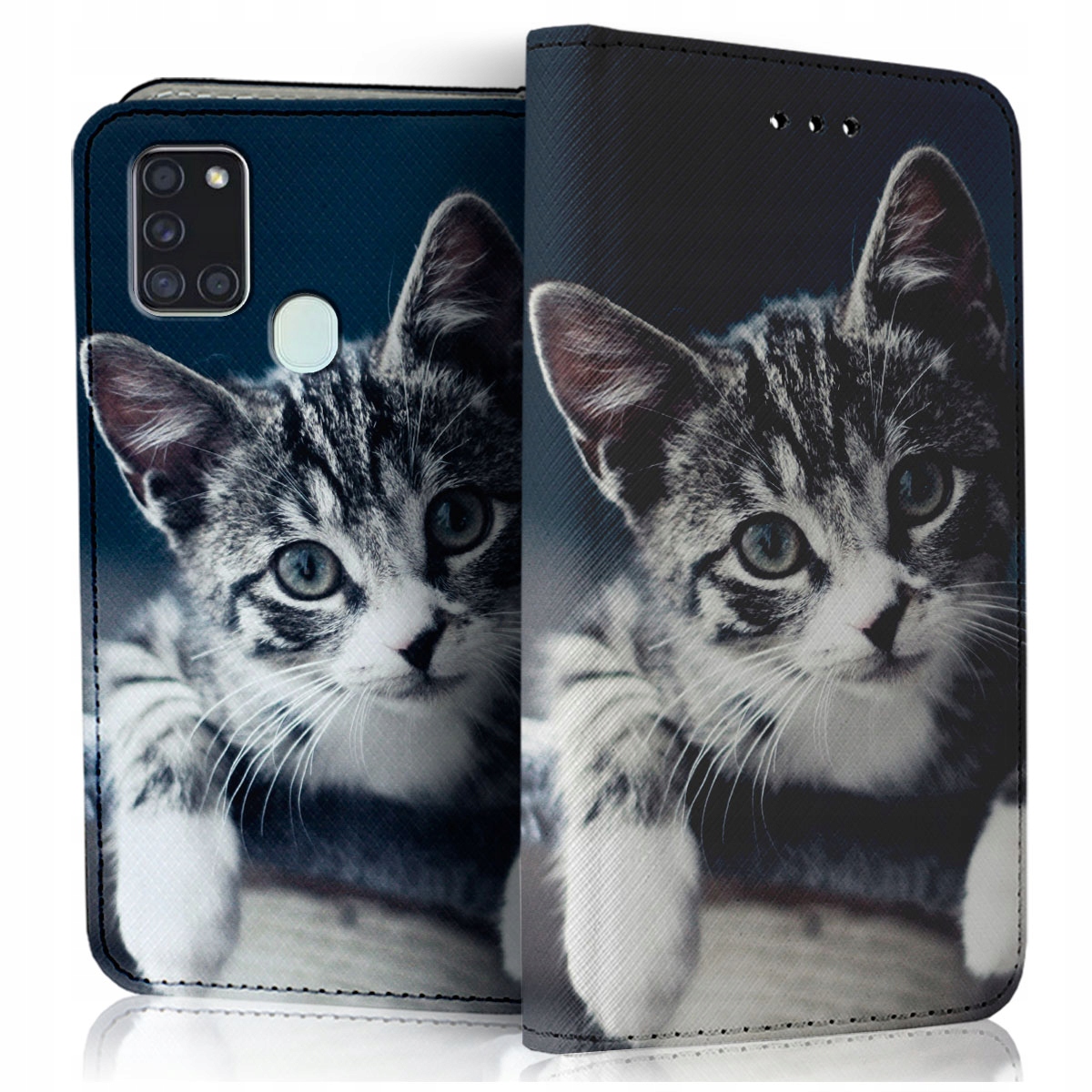 Multi -Colored Galaxy A21S Flap puzdro
