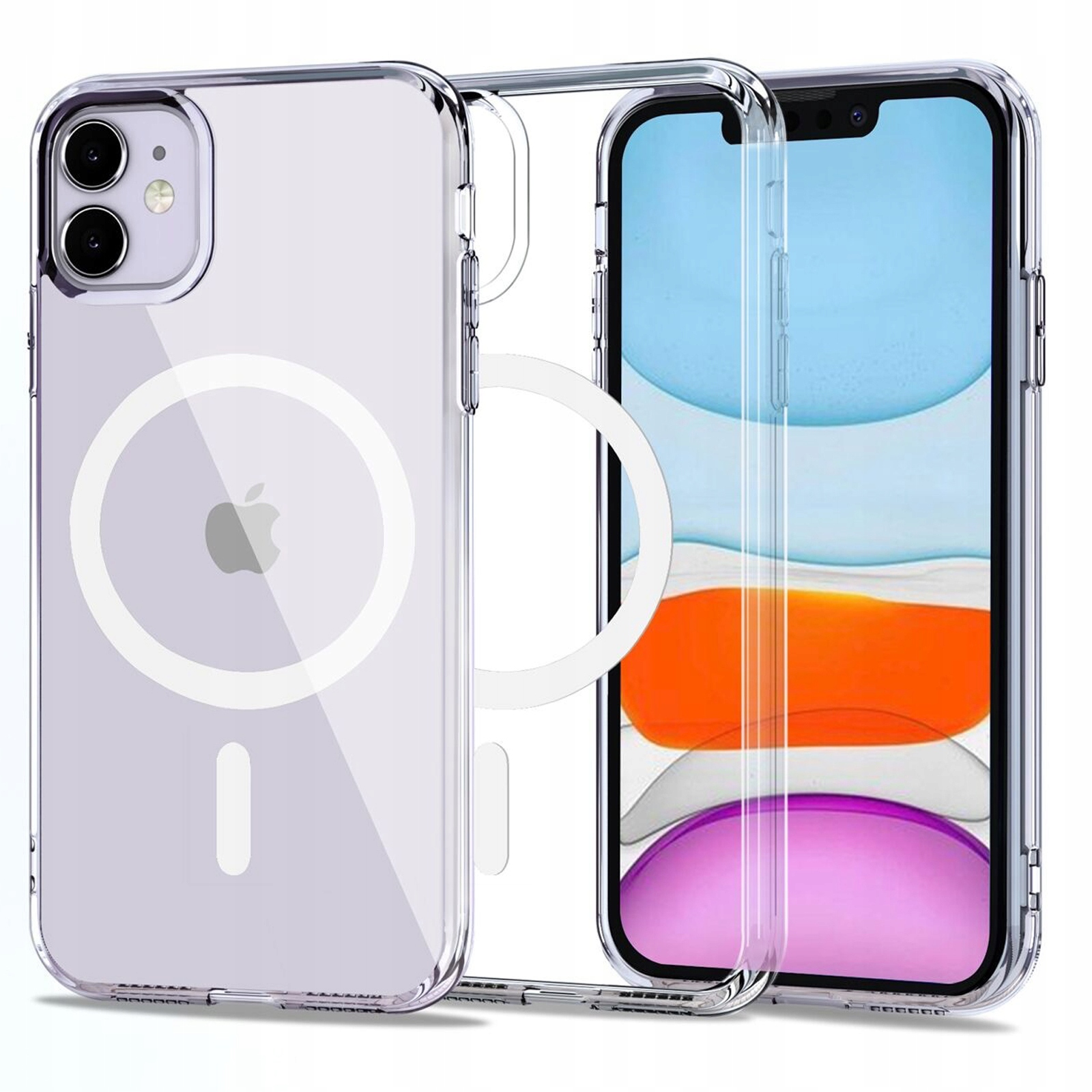 Tech-protect späť na iPhone 11 Magmat Magsafe bezfarebný