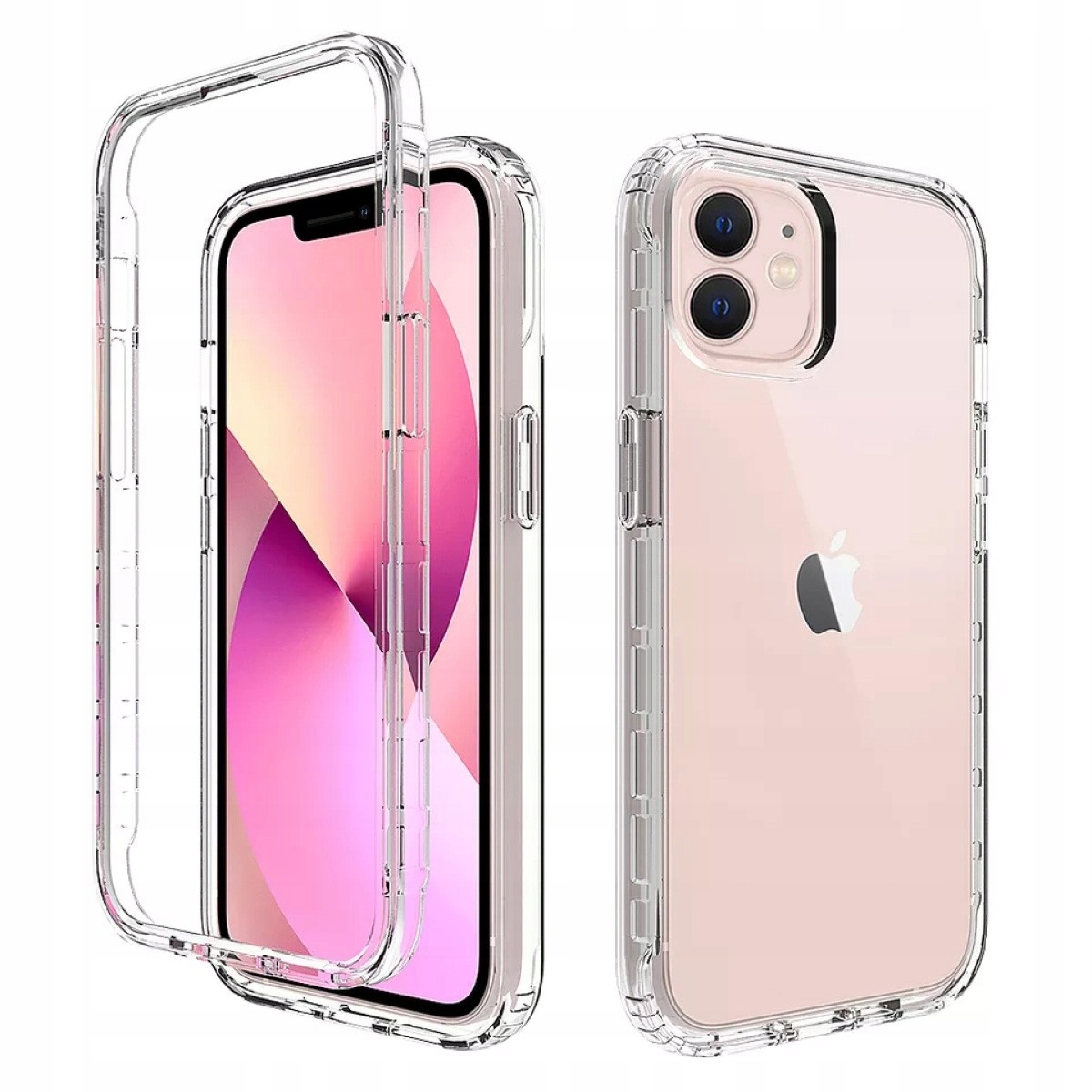 Zadné supero pre iPhone 12/12 Pro 360 Case bezfarebný