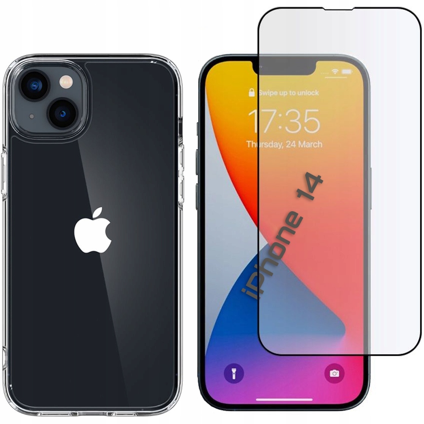 EVI chrbát na iPhone 14 Tech Series bezfarebný