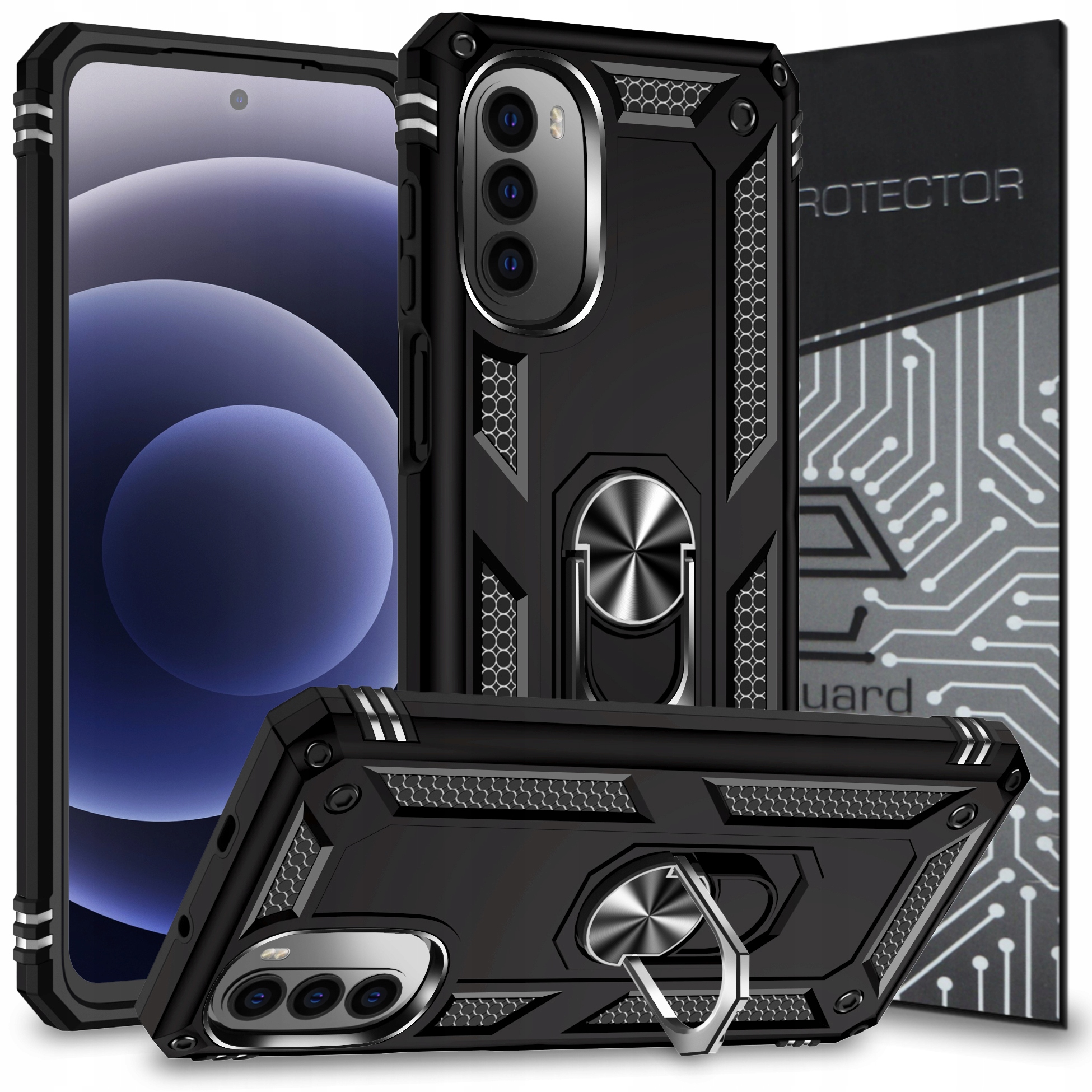 Motorola Moto G52 Camshield Black Back