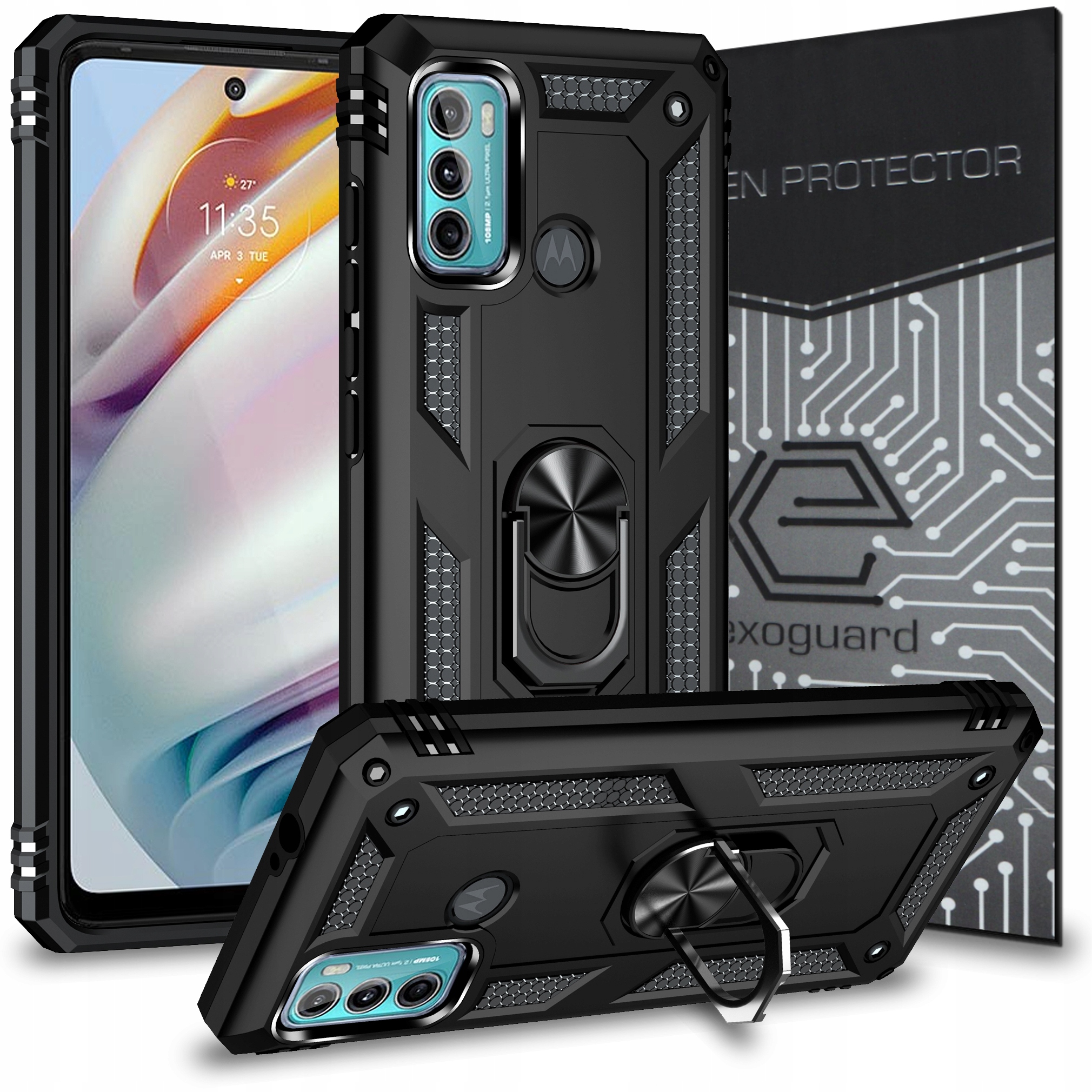 Exoguard pubbs pre Motorola Moto G60 Black