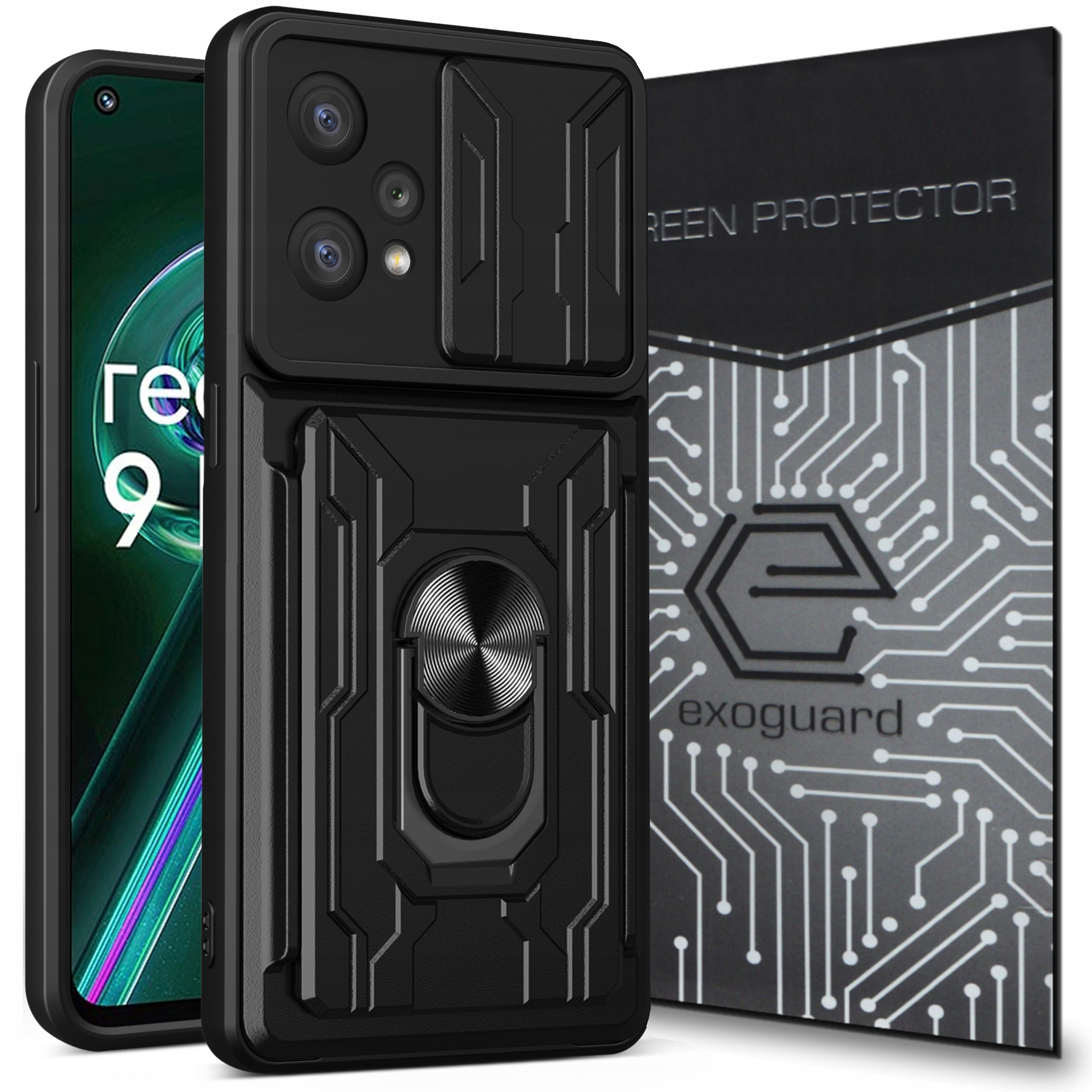 Chrbtom k Realme 9 Pro Plus Black