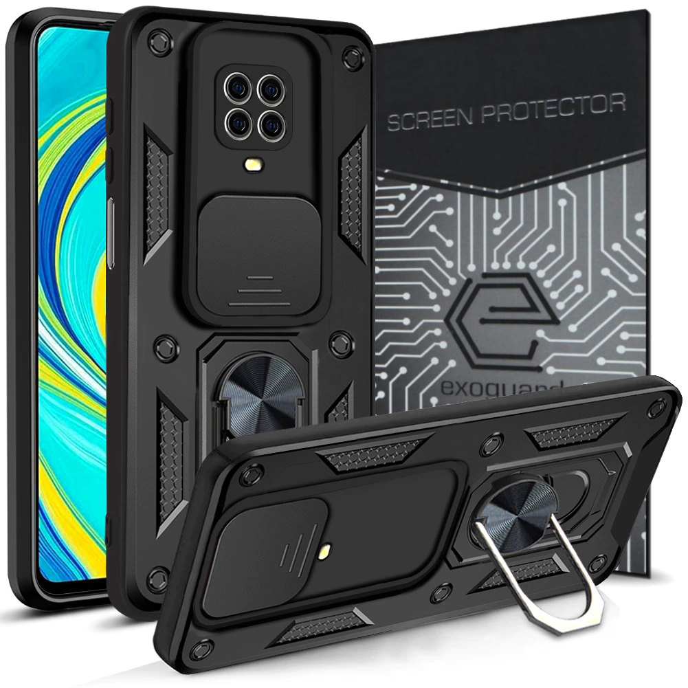 Exoguard späť na Xiaomi Redmi Note 9 Pro Black