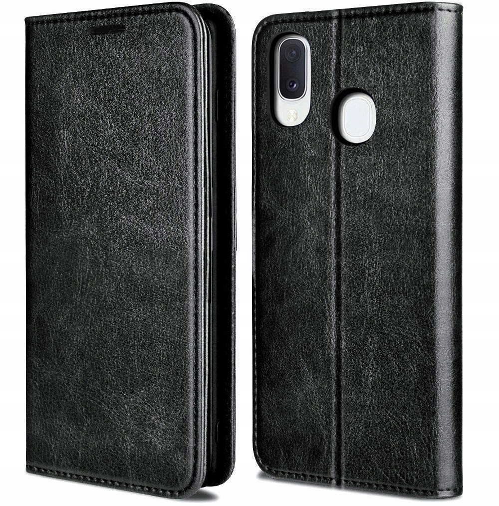 Puzdro s klapkou binvest pre samsung galaxy a20e magnet kožená kniha viacfarebná kniha