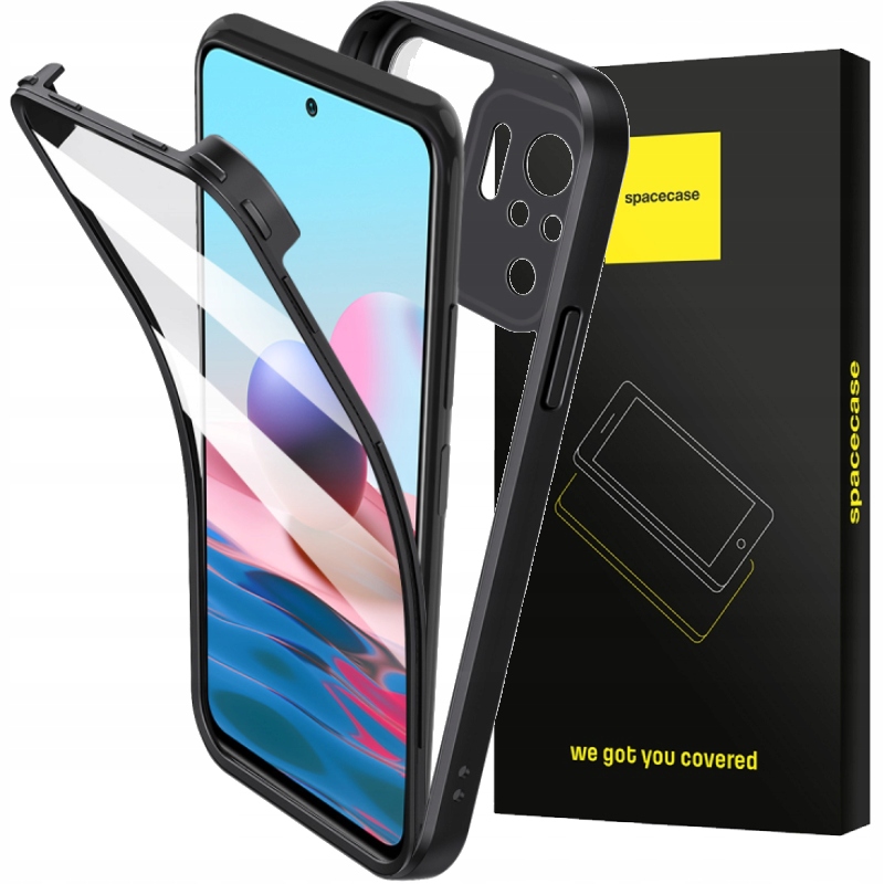 Spacecase späť na Xiaomi Redmi Note 10/10S Čierna