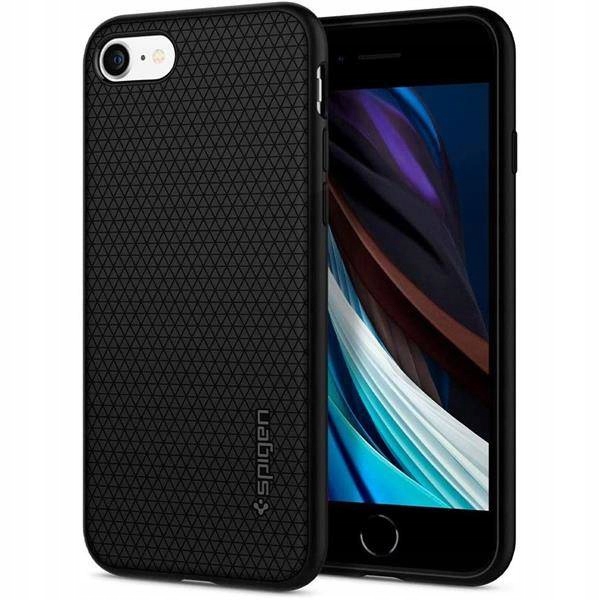 Spigén späť pre iPhone 7/8/SE 2020/SE 2022 kvapalný vzduch čierny