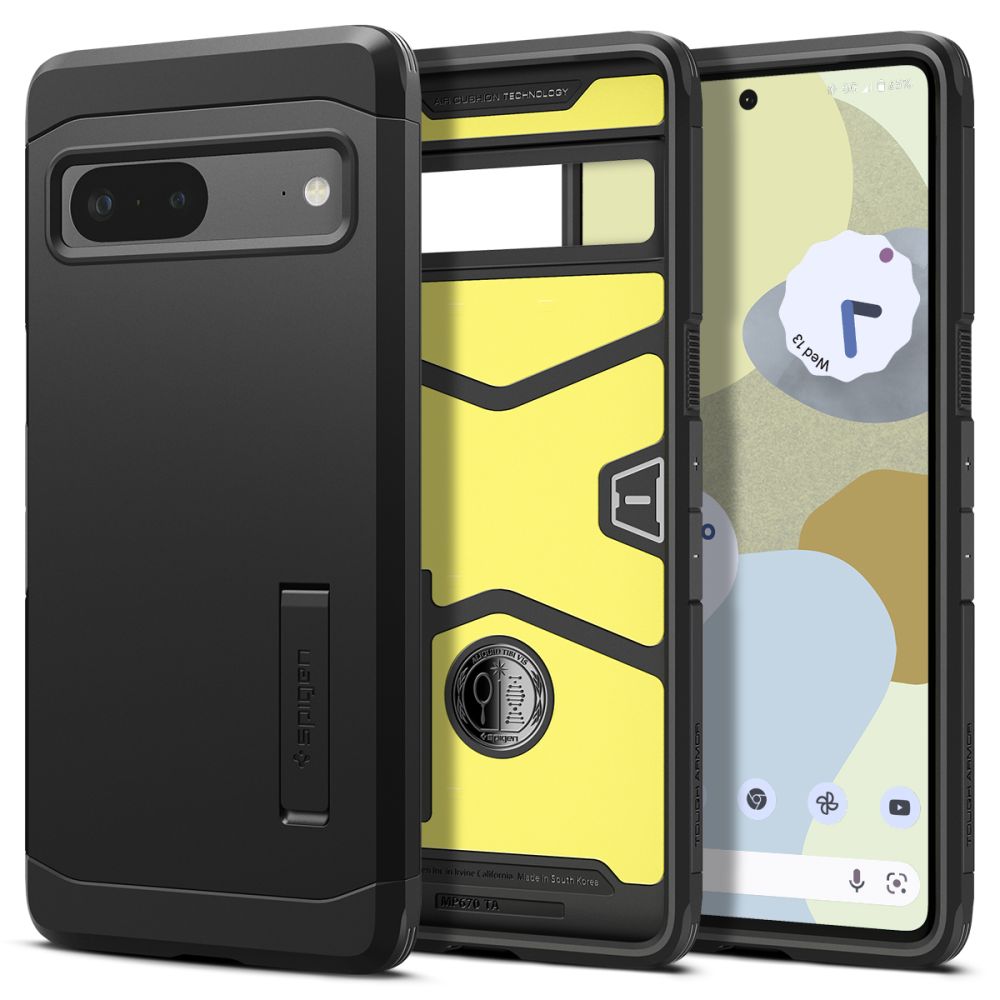Spigén späť na Google Pixel 7 Tvrdé brnenie čierna