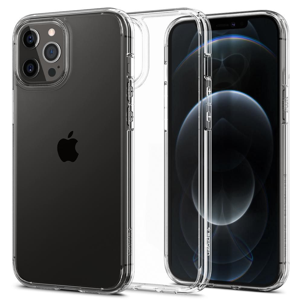 Spigén späť pre iPhone 12/12 Pro ultra hybridný bezfarebný