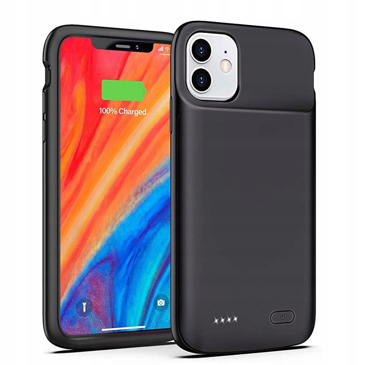 Supero chrbtom k iPhone 11 čierne