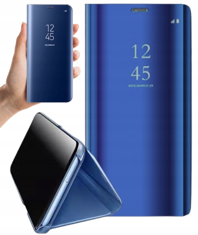 Puzdro s klapkou Caster Caster Cover Book Smart Case pre Samsung Galaxy S8+ Plus Clear View Cover Multi -Colored