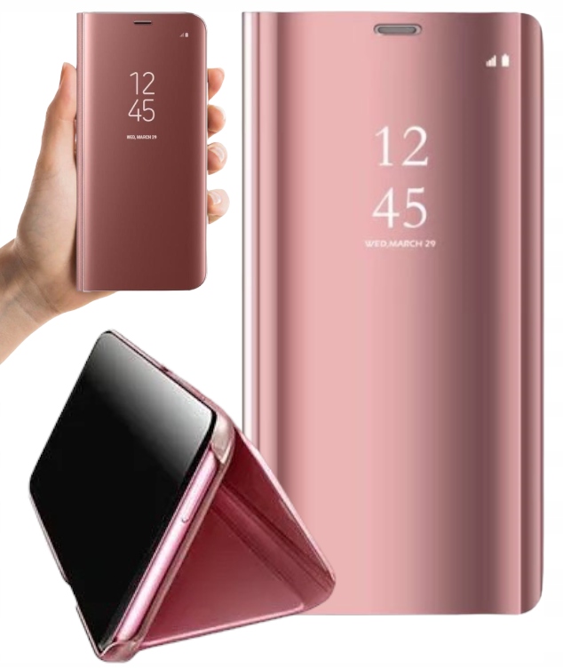 Prípad s klapkou binvest pre Samsung Galaxy S21 Fe 5G Clear View Multicolor