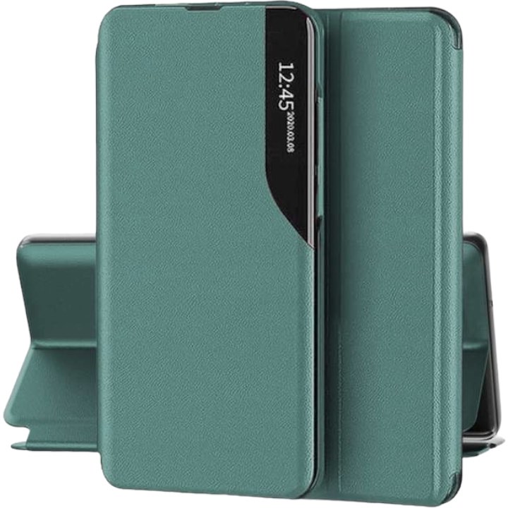Prípad s klapkou kabukou puzdro Case Cover Cover Case Puzdro pre Samsung Galaxy A13 4G / A13 5G Leather Smart View Multicolor
