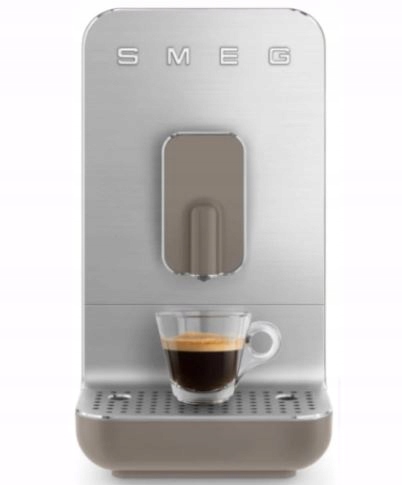 Automatický tlak espresso stroj Smeg 50's Style 1350 W strieborný/šedý