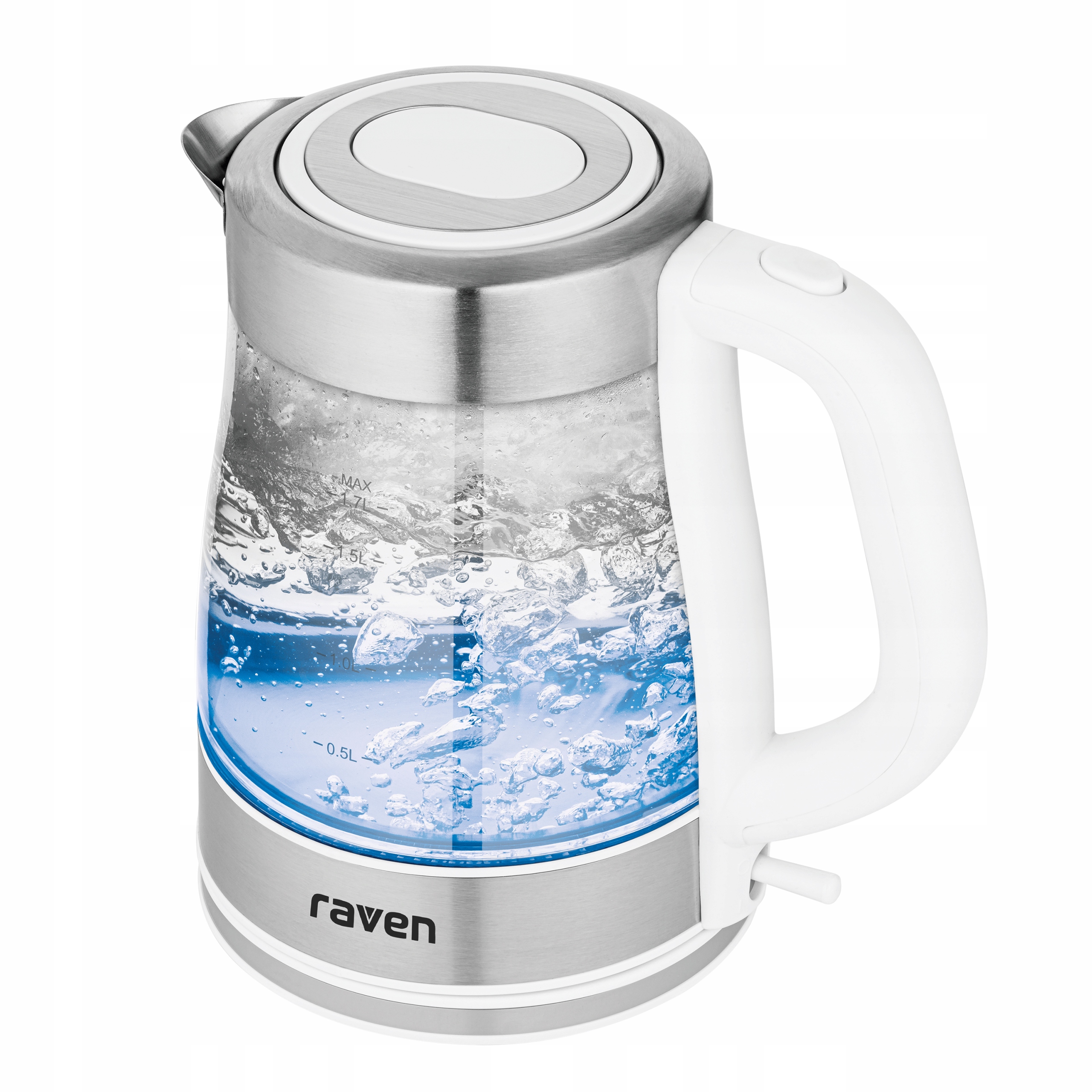 Rýchlovarná kanvica RAVEN EC027B 2200 W 1,7 l, viacfarebná