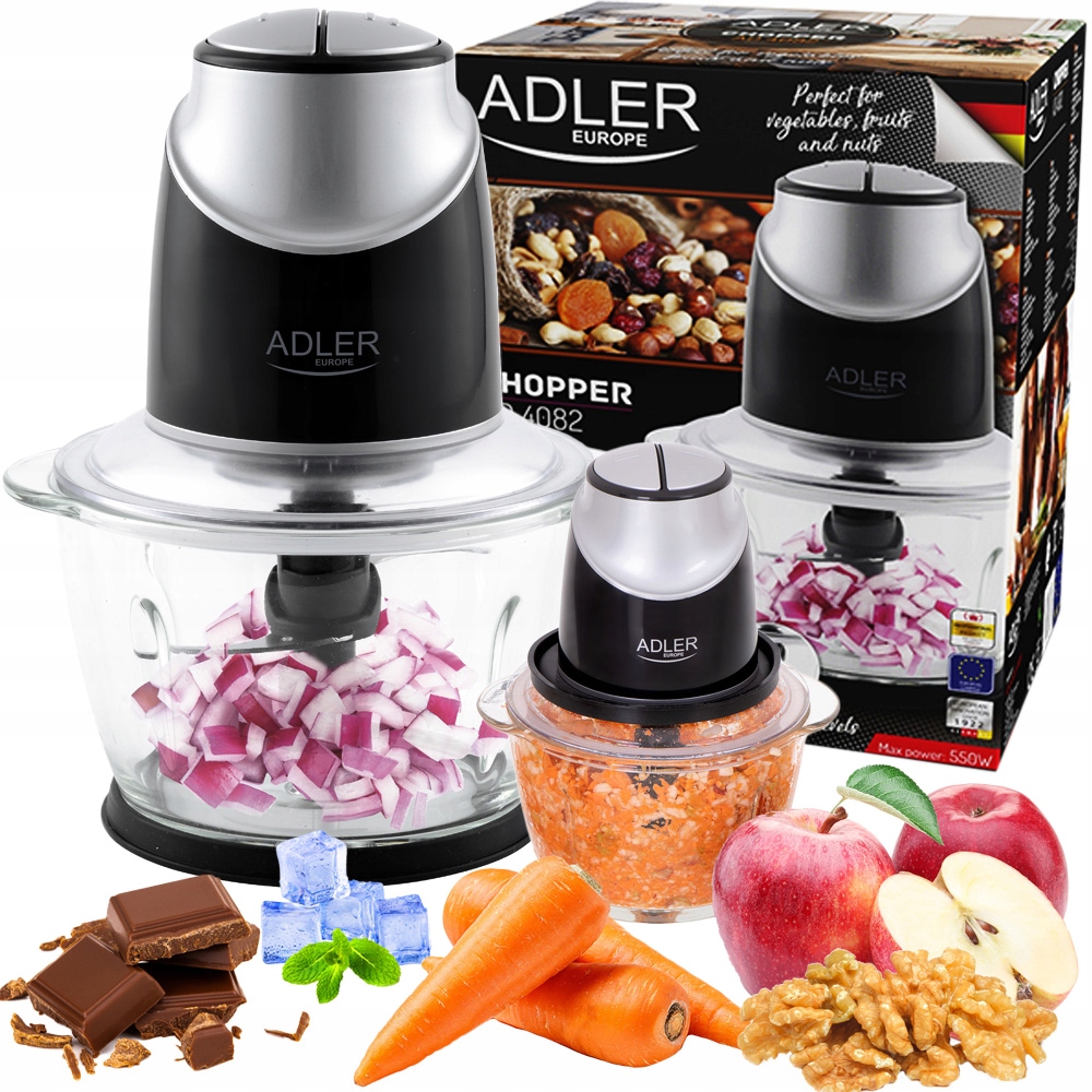 Adler AD4082 550 W skartovačka + Záručný list produktu
