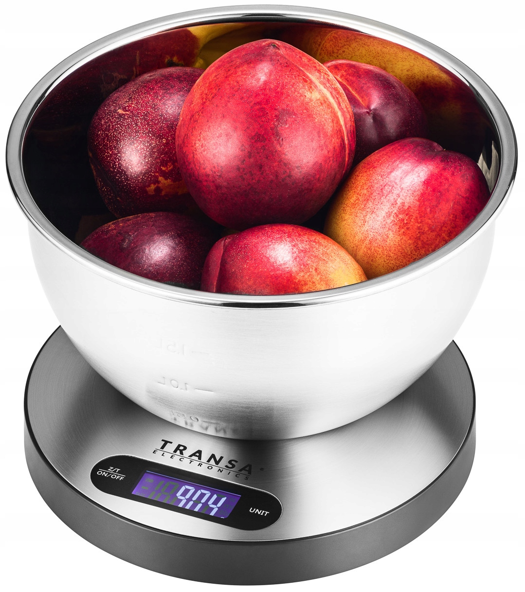 Kuchynská váha Transa Electronics B665-41062, strieborná, do 5 kg