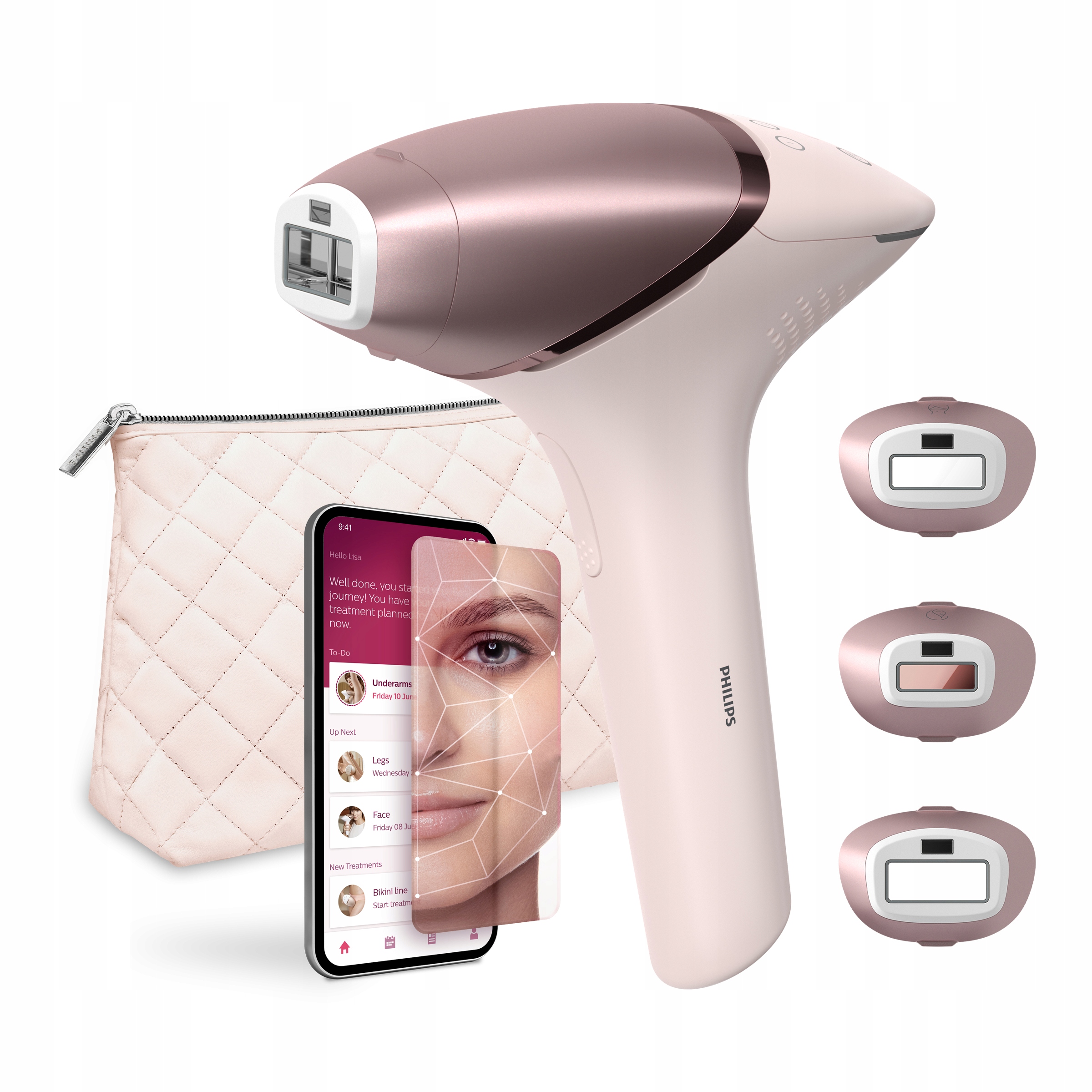 Epilátor Philips SenseIQ Lumea 9900 IPL