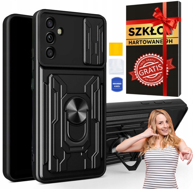 YouTab Pleats for Samsung Galaxy M23 5G čierna