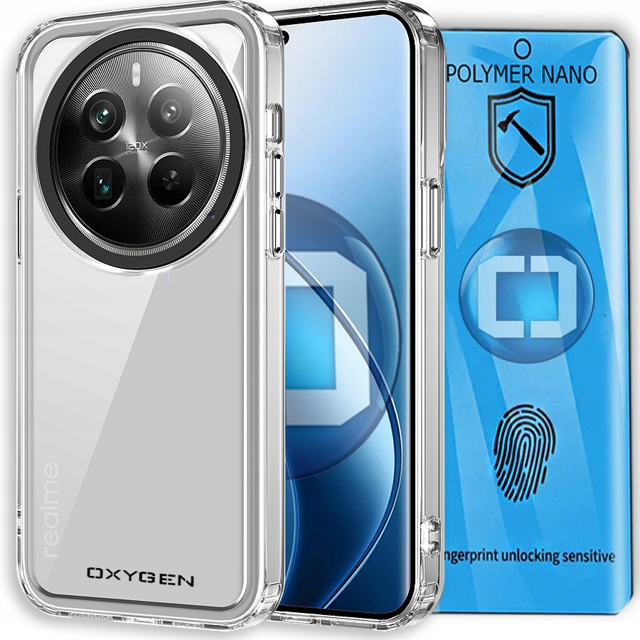 OXYGEN rám (nárazník) pre Realme 12 PRO / Realme 12 PRO+ PLUS 5G PURE bezfarebný