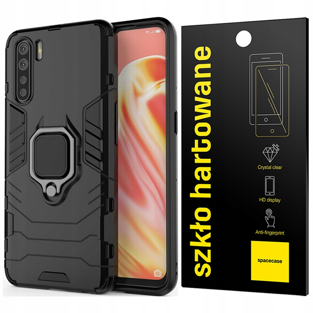 Spacecase späť na Oppo A91 / Reno 3 Case Black