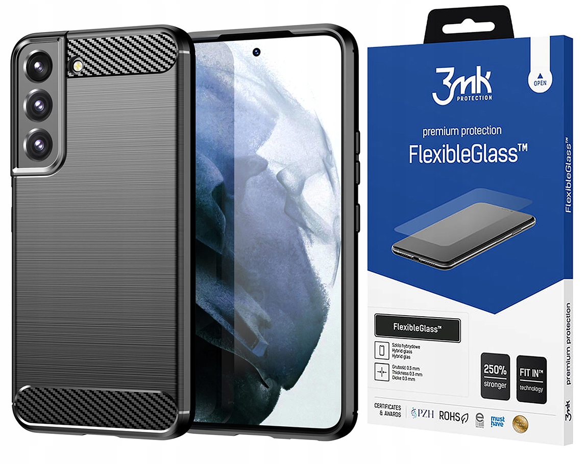 Prejdite 3mk /ntx pre Galaxy S22+ Plus čierna