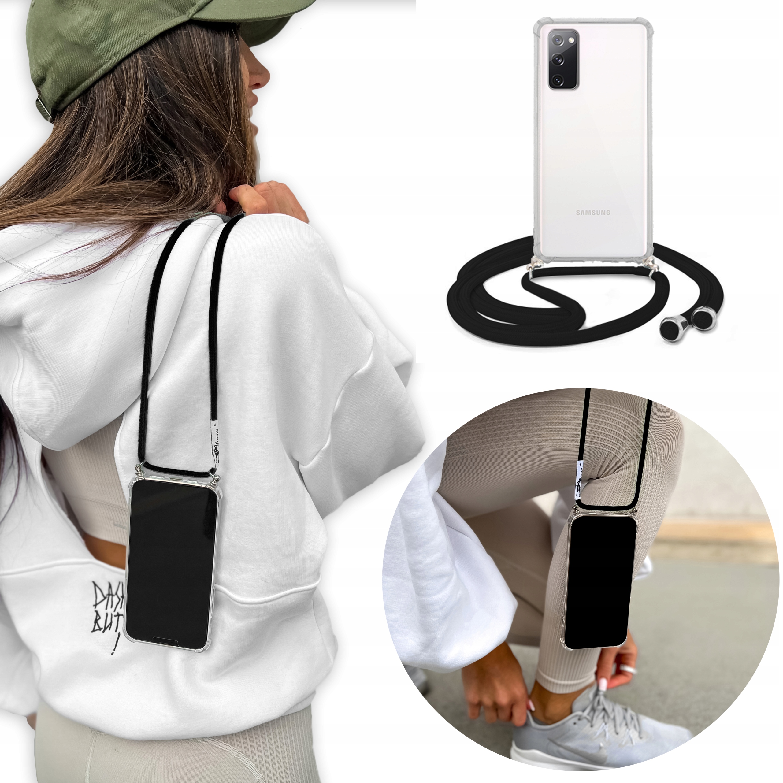 Panvice pre Samsung S20 Fe Crossbody viacfarebné