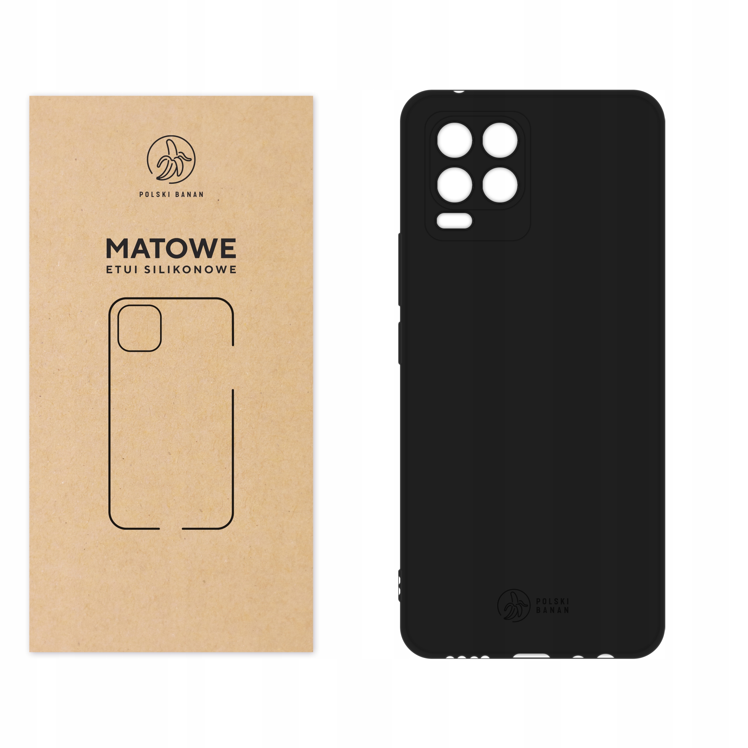 Poľsky podporuje banán pre Realme 8/8 Pro Black
