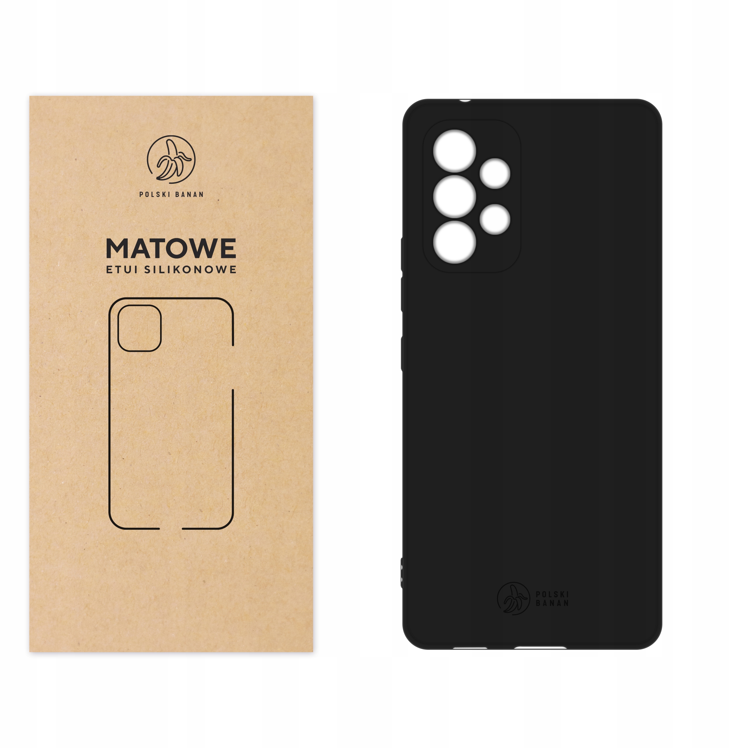 Poľsky podporuje banán pre Samsung Galaxy A53 Black