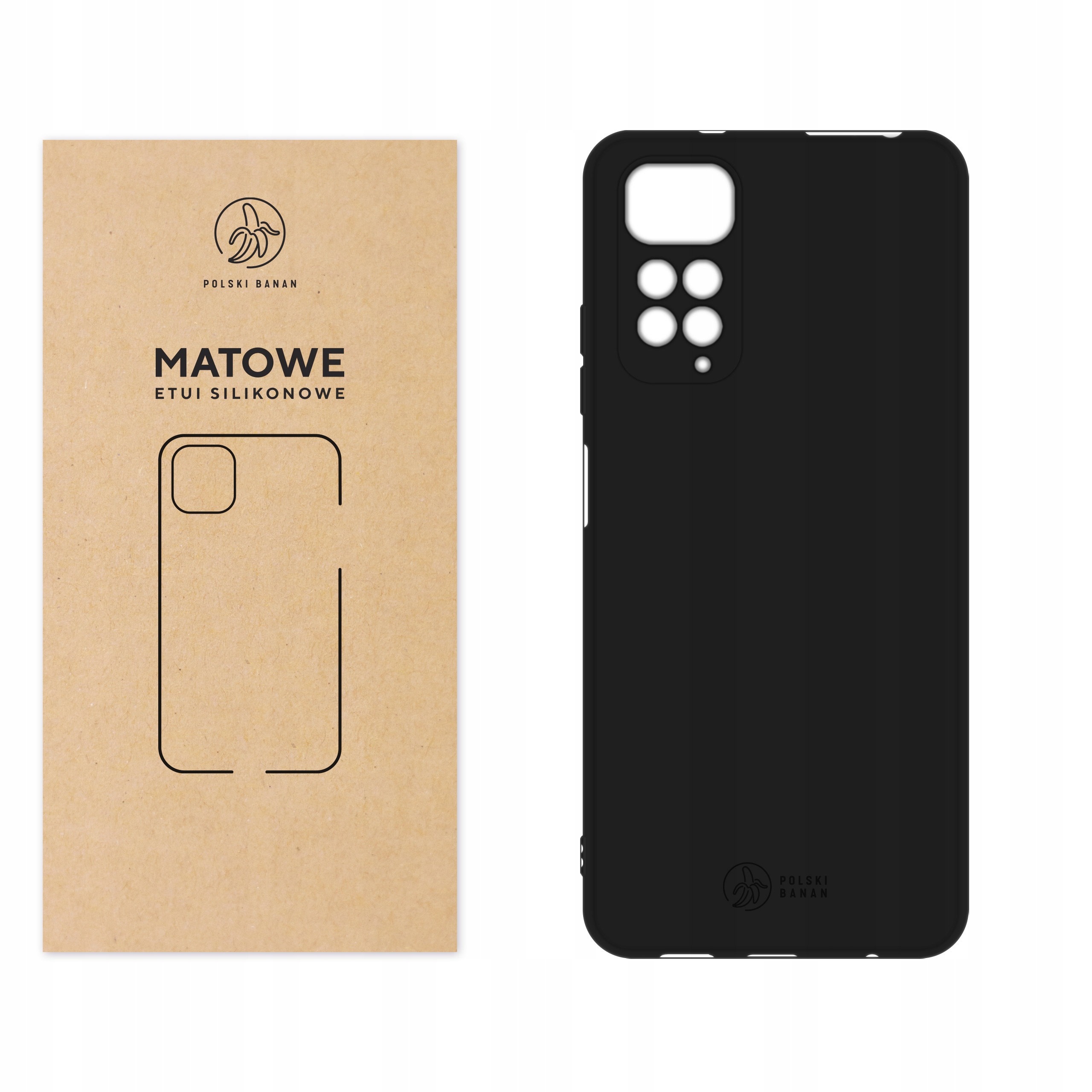 Pleccom Poľský banán pre Redmi Note 11/11S čierny