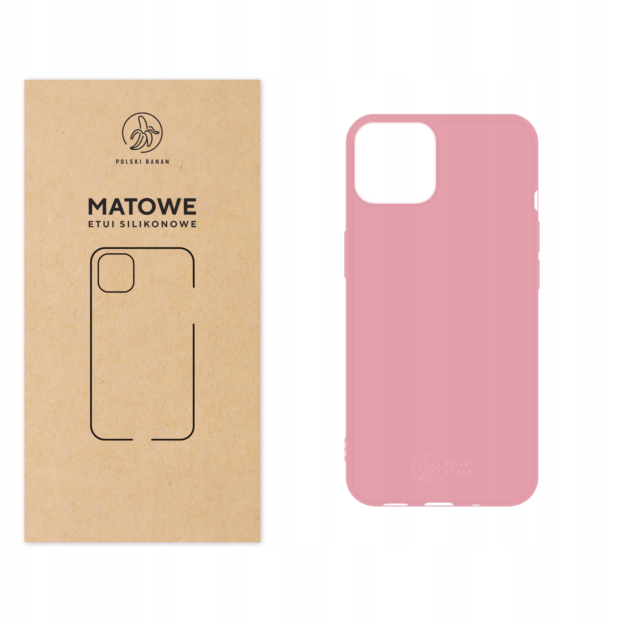 Poľské chrbty pre iPhone 13 Mini Pink
