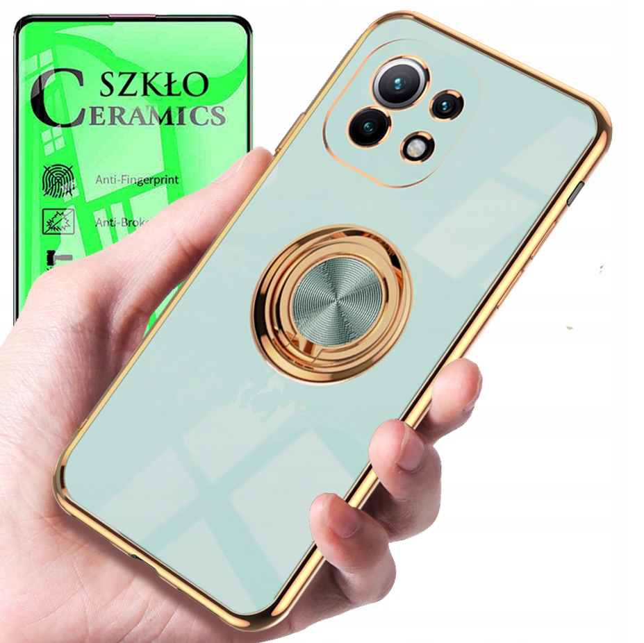 Zadné strany OXYGEN pre Xiaomi MI 11 LITE 5G tyrkysové