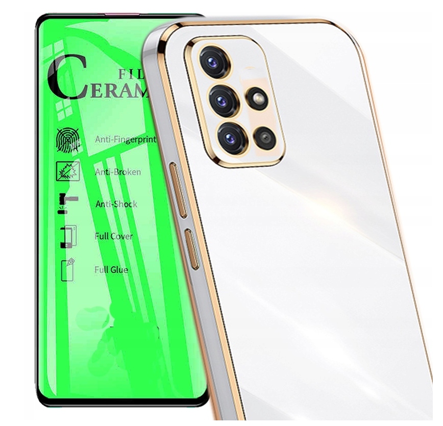 Kyslíkové chrbty pre Samsung A71 biela
