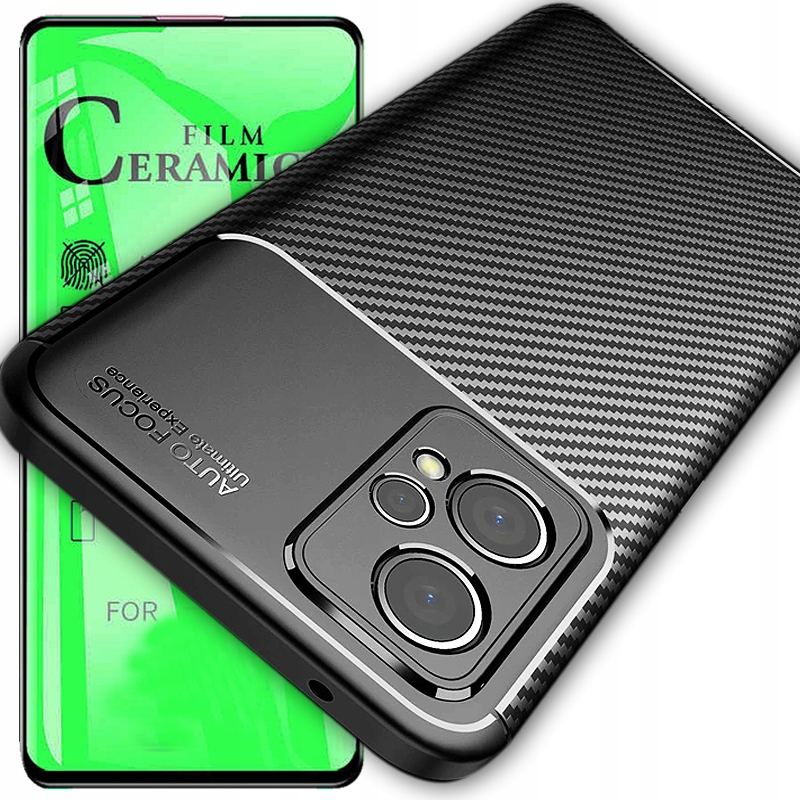 Frame (nárazník) kyslík do Realme 9 Pro Plus čierna