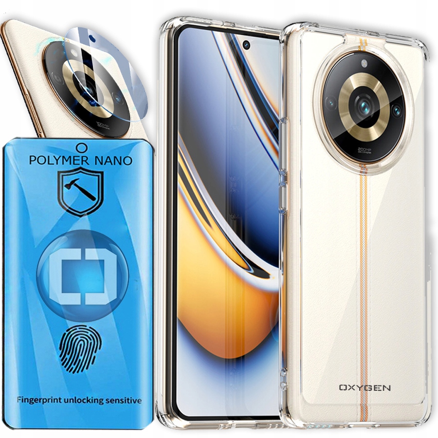 OXYGEN rám (nárazník) pre Realme 11 PRO / 11 PRO PLUS 5G bezfarebný