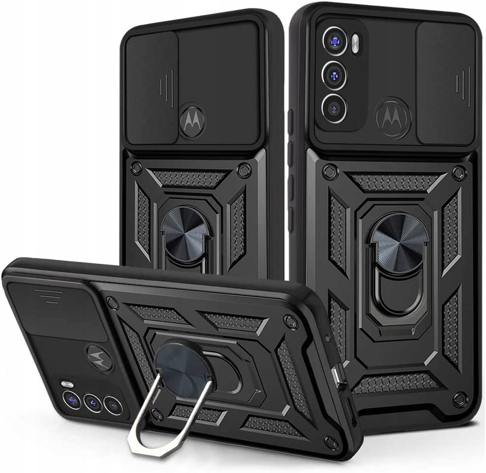 Sasal späť na Moto G60 Armored Suned Case Black