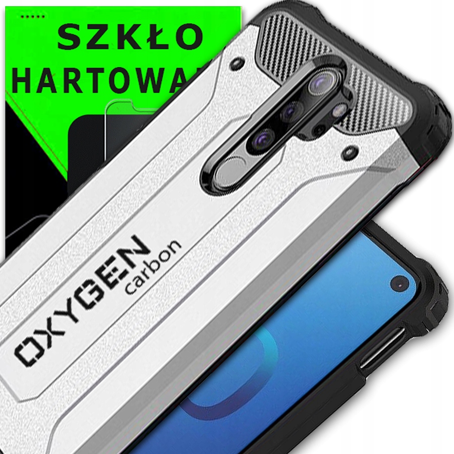 Frame (nárazník) kyslík pre Xiaomi Redmi Note 8 Pro Striebro
