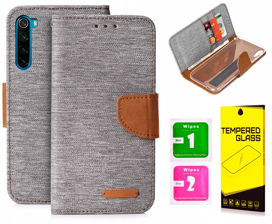 Puzdro s klapkou pre Redmi Note 8T Multi -Colored Flap