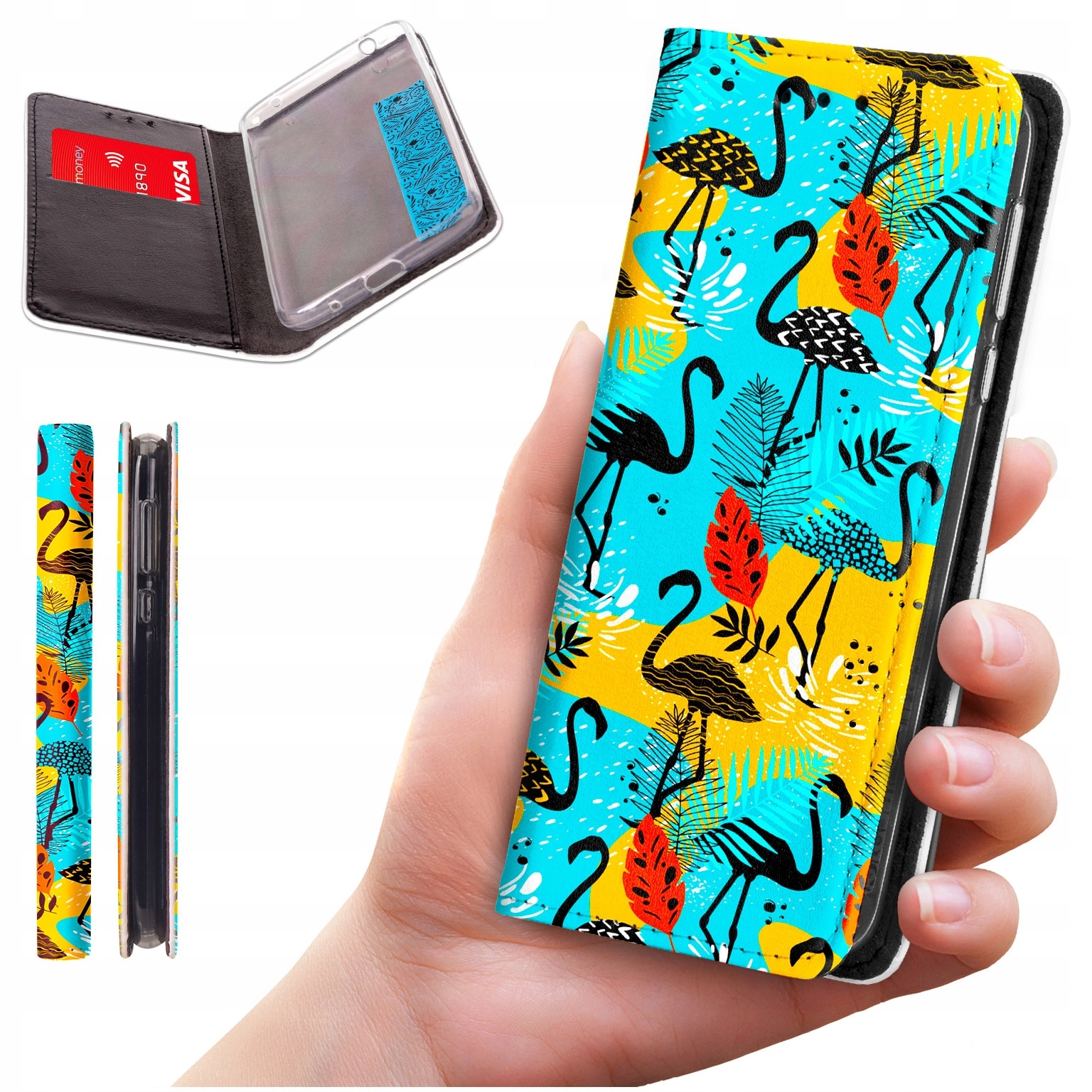 Mase s klapkou E-Robe pre Huawei P30 Pro Multifarebne