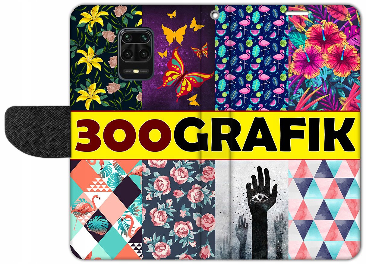 Prípad GSMPP_PL pre Redmi Note 9s / Poznámka 9 Pro Multi -Hodnotená klapka