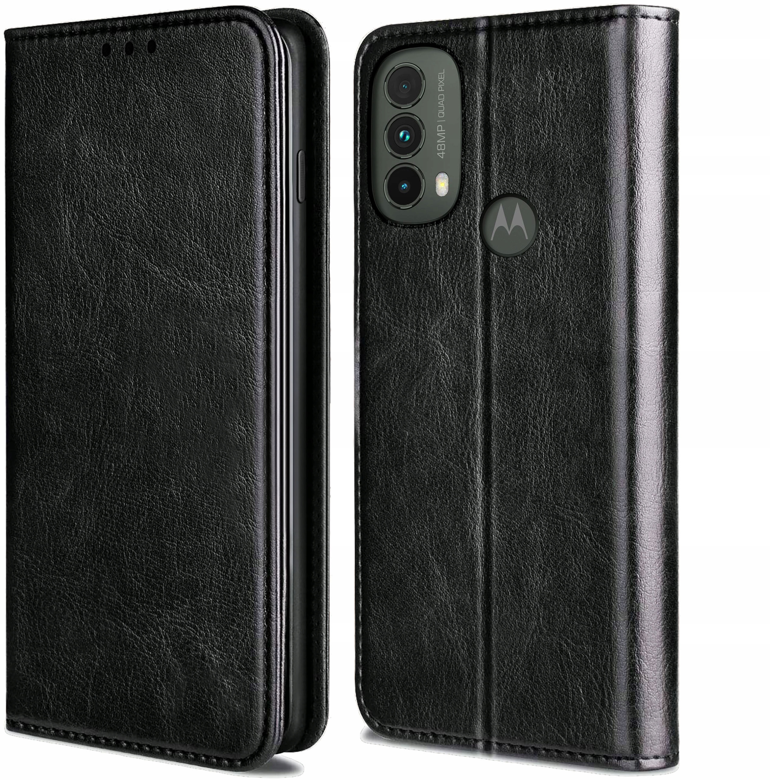 Puzdro s Sasal Flap pre Moto G52 čierna