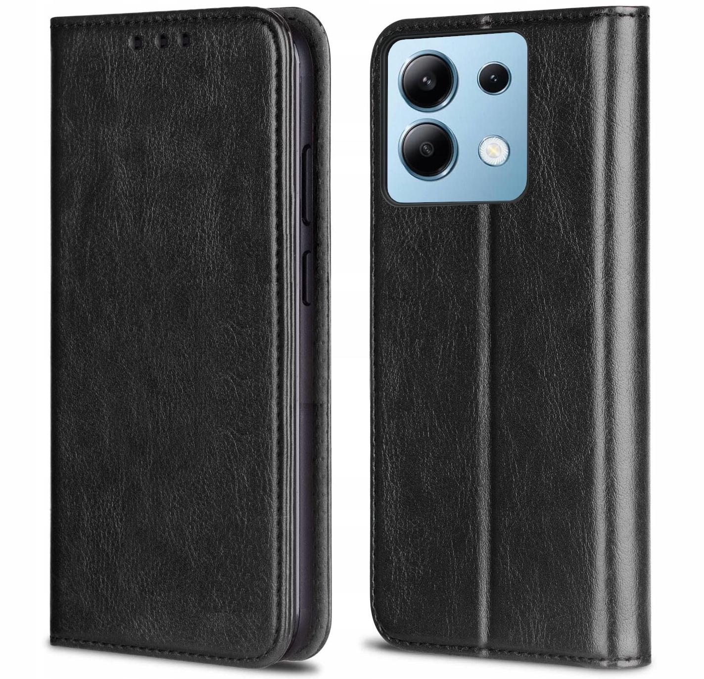 TeleProtector Flip Case pre XIAOMI REDMI NOTE 13 / XIAOMI REDMI NOTE 13 4G kožené čierne