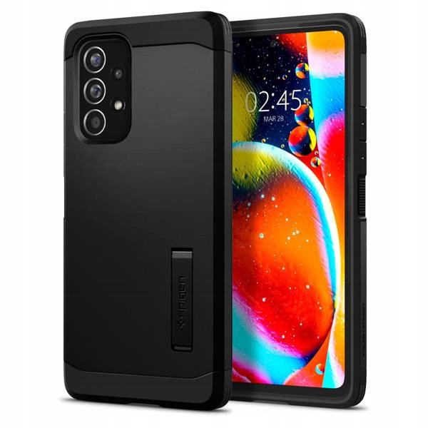 Spigén späť pre Galaxy A53 5G čierny telefónny puzdro