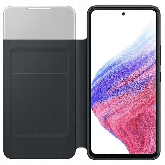 Samsung Flap puzdro pre Galaxy A53 5G S View Peňaženka čierna