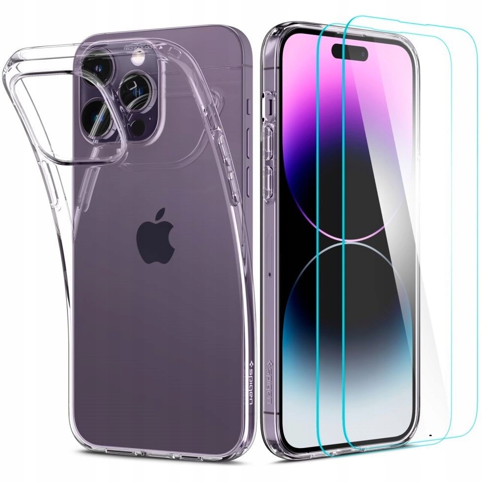 Spigén späť pre iPhone 14 Pro Max Crystal Pack bezfarebný